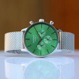 Personalised Architect Motivator Watch - Envy Green: 1 - Watches By Architect Watches