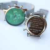 Personalised Architect Motivator Watch - Envy Green: 6 - Watches By Architect Watches