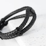 Personalised Men’s Infinity Dual Leather Bracelets: 12 - Bracelets By Gift Moments