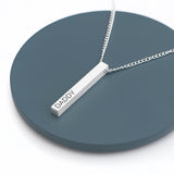 Personalised Men’s Solid Bar Necklaces: 4 - Necklaces By Gift Moments