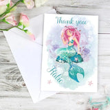 Personalised Mermaid Greeting Card: 3 - Greeting Cards By Gift Moments