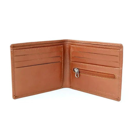 Personalised Leather Wallet with Custom Message: 6 - Wallets & Money Clips By Gift Moments