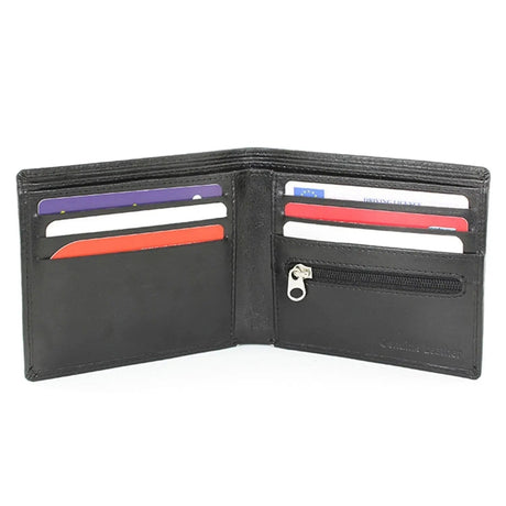 Personalised Leather Wallet with Custom Message: 5 - Wallets & Money Clips By Gift Moments