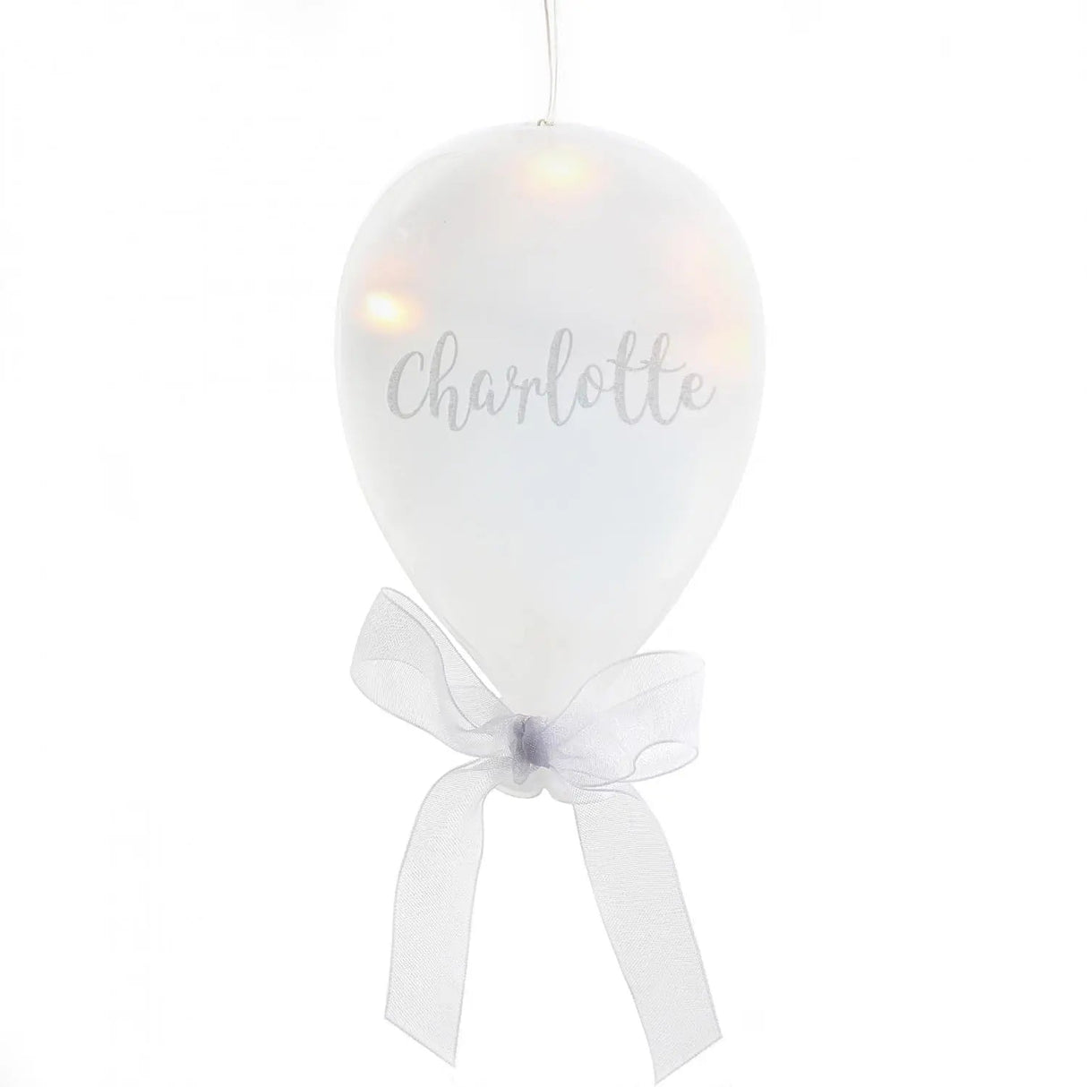 Personalised LED Glass Balloon Decoration: 4 - LED Lighting By Gift Moments