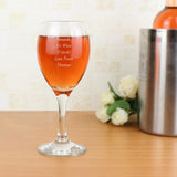 Personalised Wine Glass Gift: 2 - Wine Glasses By Gift Moments