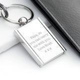 Personalised Photo Frame Keyring: 3 - Metal Keyrings By Gift Moments