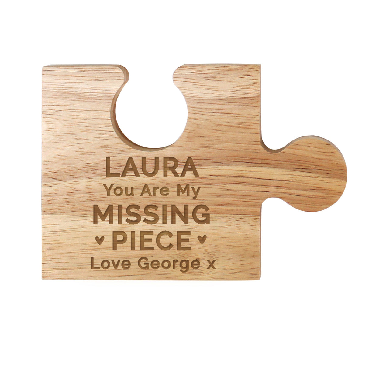 Personalised My Missing Piece Jigsaw Coaster: 4 - Coasters By Gift Moments