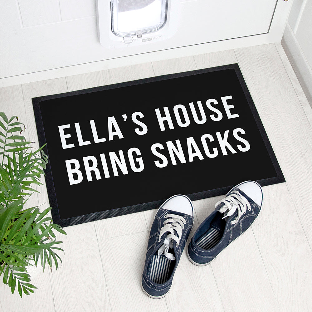 Personalised Monochrome Doormat Default Title - Doormats at Gift Moments