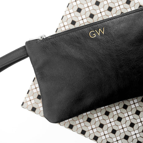 Personalised Monogram Leather Clutch Bag: 2 - Bags & Purses By Gift Moments