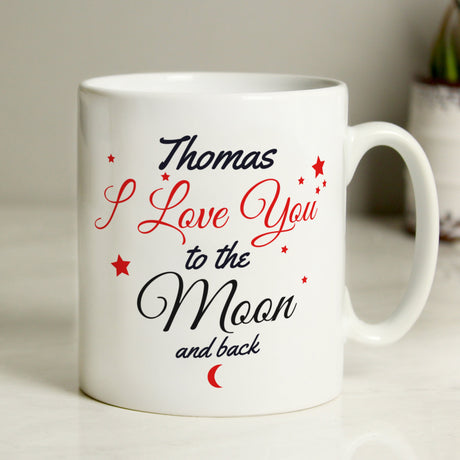 Personalised To The Moon & Back Mug: 2 - Mugs By Gift Moments