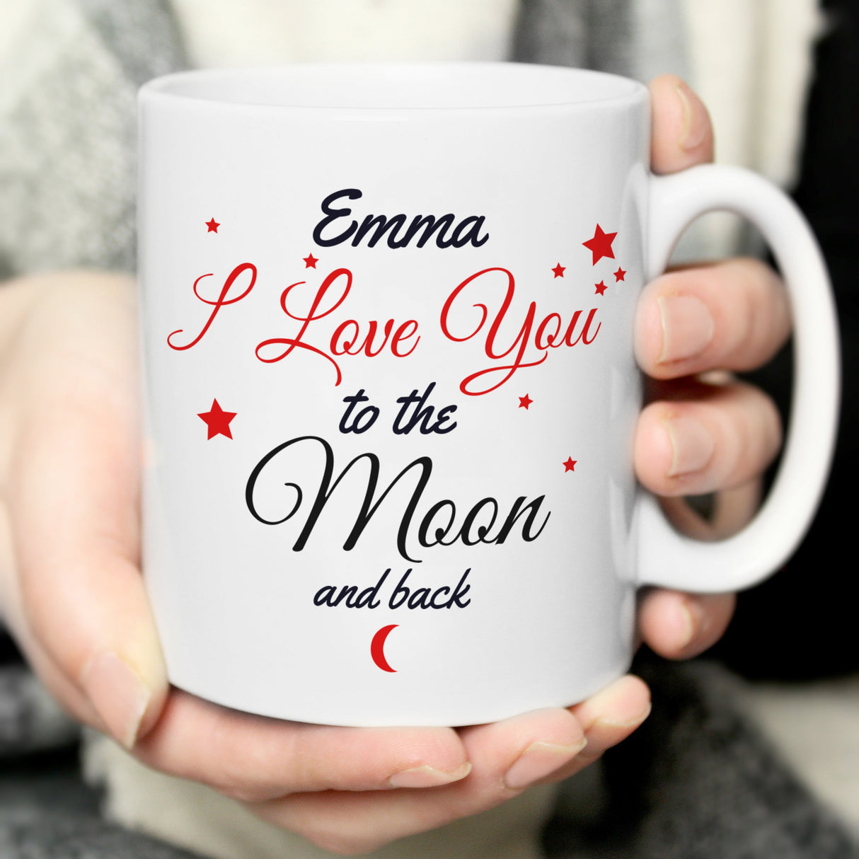 Personalised To The Moon & Back Mug: 1 - Mugs By Gift Moments