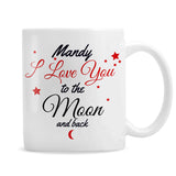 Personalised To The Moon & Back Mug: 3 - Mugs By Gift Moments