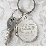 To the Moon and Back Photo Keyring: 4 - Keyrings By Gift Moments