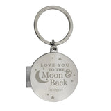 To the Moon and Back Photo Keyring: 6 - Keyrings By Gift Moments