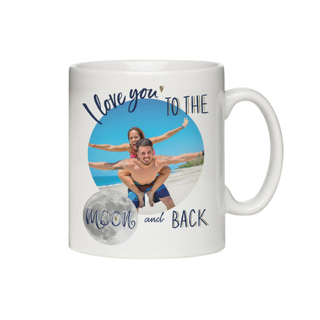 Personalised Moon & Back Photo Mug: 2 - Mugs By Gift Moments