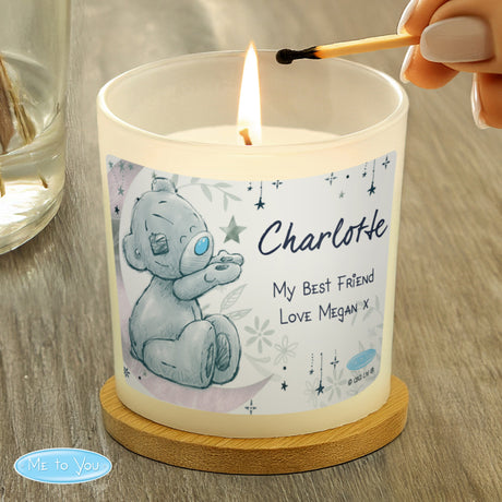 Personalised Moon & Stars Scented Candle: 3 - Candles