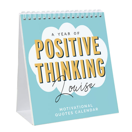 Personalised Motivational Quotes Desk Calendar: 5 - Calendars & Planners By Gift Moments