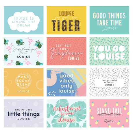 Personalised Motivational Quotes Desk Calendar: 6 - Calendars & Planners By Gift Moments