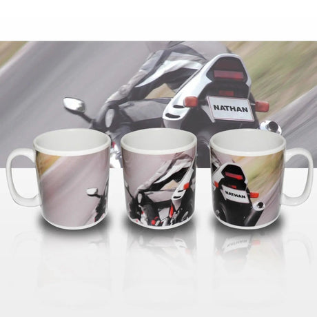 Personalised Motorbike Mug Gift: 1 - Mugs By Gift Moments