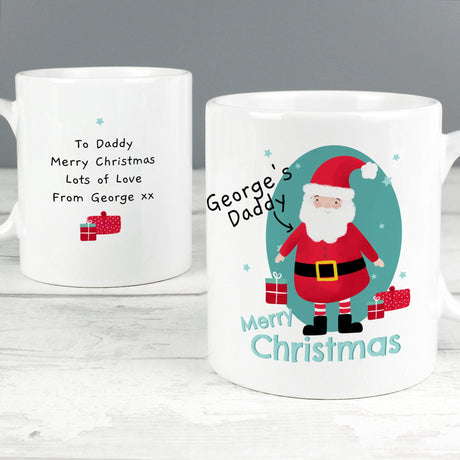 Personalised Mr Claus Christmas Mug: 3 - Mugs By Gift Moments