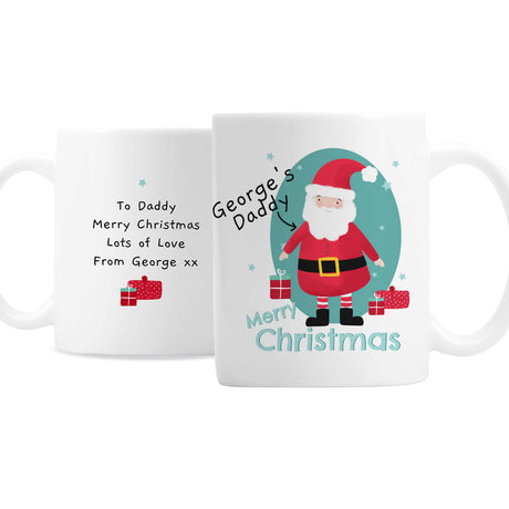 Personalised Mr Claus Christmas Mug: 4 - Mugs By Gift Moments