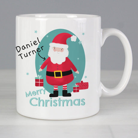 Personalised Mr Claus Christmas Mug: 2 - Mugs By Gift Moments