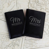 Personalised Mr & Mrs Passport Holders: 4 - Passport Holders By Gift Moments