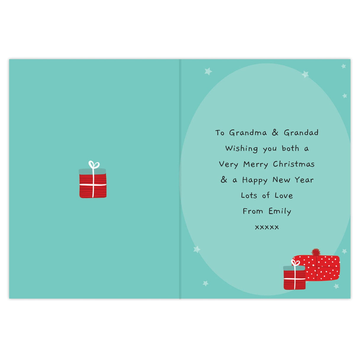 Personalised Mr & Mrs Claus Christmas Card: 5 - Greeting Cards By Gift Moments