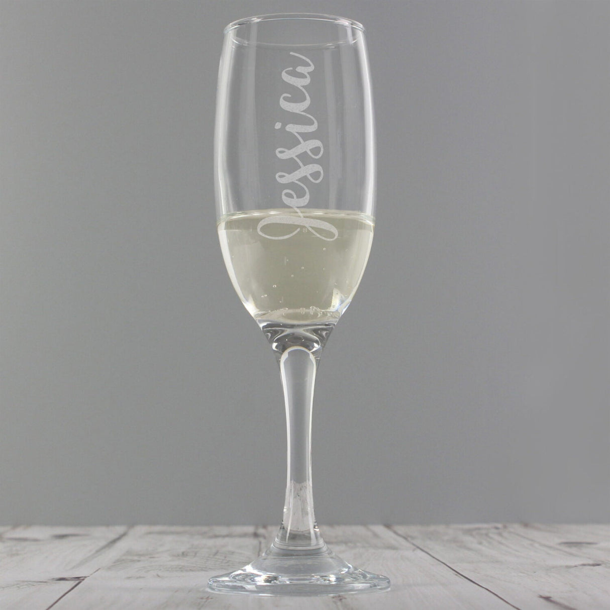 Engraved Personalised Prosecco Flute: 1 - Champagne Flutes By Gift Moments