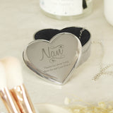 Personalised Nan Swirls & Hearts Trinket Box: 3 - Trinket Boxes By Gift Moments