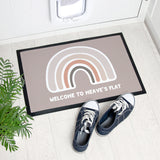 Personalised Neutral Rainbow Doormat Default Title - Doormats at Gift Moments