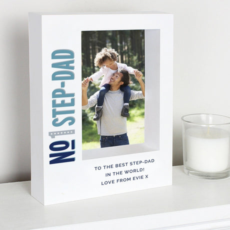 Personalised No.1 Box Photo Frame 5x7: 2 - Photo Frames By Gift Moments