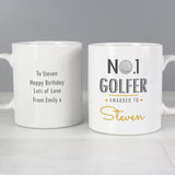 Personalised No.1 Golfer Mug: 1 - Mugs By Gift Moments