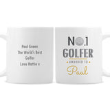 Personalised No.1 Golfer Mug: 4 - Mugs By Gift Moments