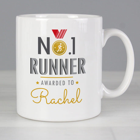 No.1 Runner Personalised Mug: 2 - Mugs By Gift Moments