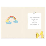 Personalised Noah’s Ark Baby Card: 4 - Greeting Cards By Gift Moments