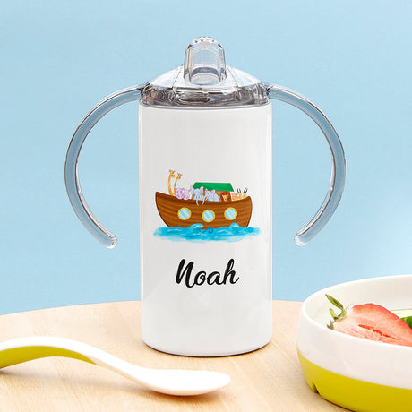 Personalised Noah’s Ark Sippy Cup: 1 - Kids Bottles By Gift Moments