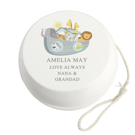 Personalised Noah’s Ark Wooden Yoyo: 5 - Toys By Gift Moments