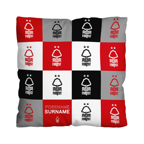 Personalised Nottingham Forest FC 18’’ Cushion: 1 - Cushions By Nottingham Forest