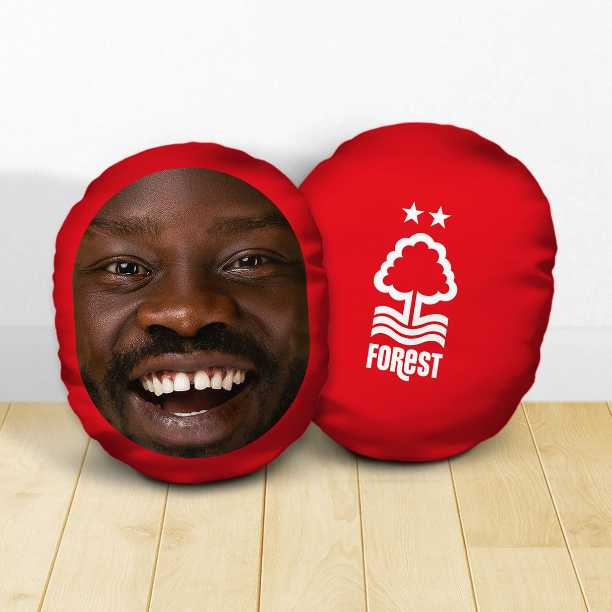 Personalised Nottingham Forest FC Crest Cushion: 1 - Cushions By Nottingham Forest