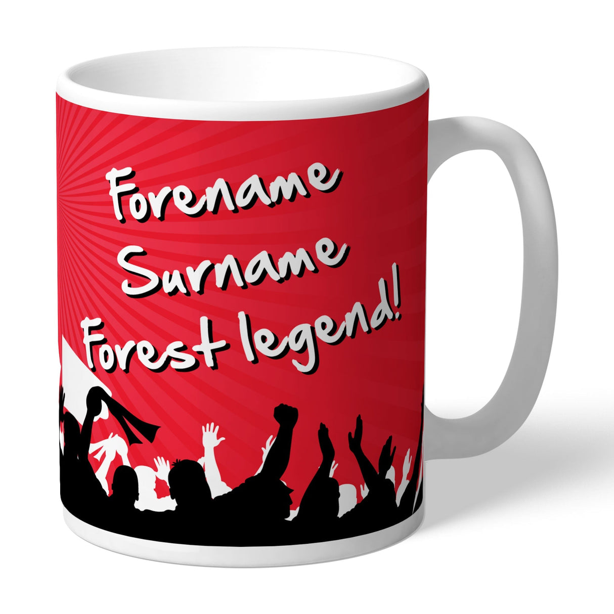 Personalised Nottingham Forest FC Legend Mug: 1 - Mugs By Nottingham Forest