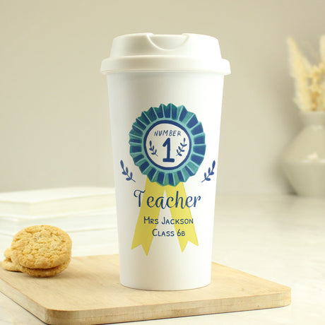 Personalised Travel Mug with Custom Message: 3 - Travel Mugs By Gift Moments