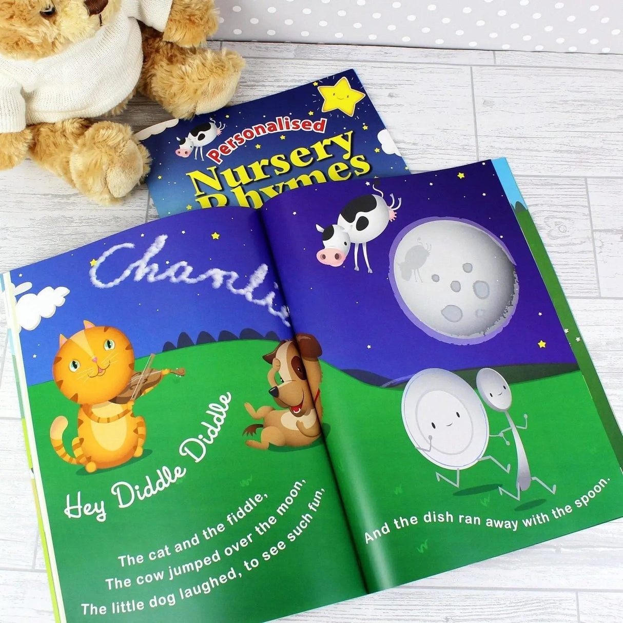 Personalised Nursery Rhyme Book for Kids: 4 - Books By Gift Moments