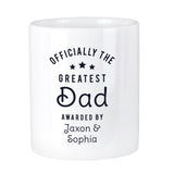 Personalised Greatest Ceramic Storage Pot: 5 - Storage By Gift Moments