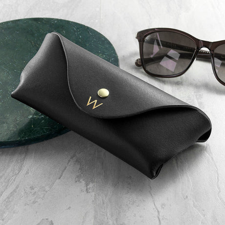 Personalised Italian Leather Origami Glasses Case: 8 - Glasses Cases By Gift Moments