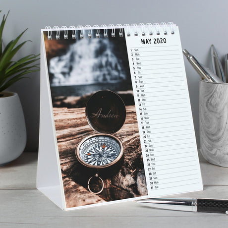 Personalised Outdoors Desk Calendar: 3 - Calendars & Planners By Gift Moments