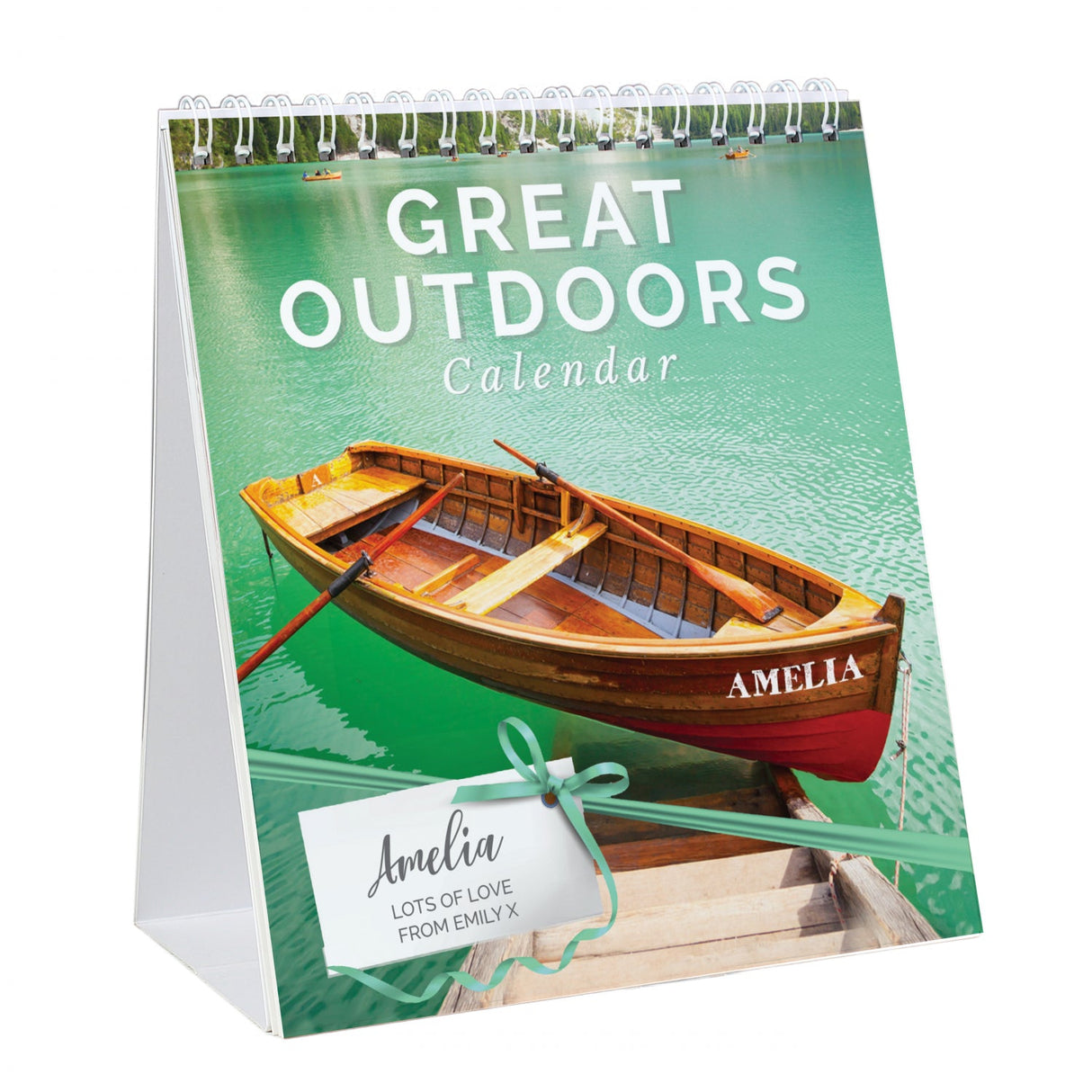 Personalised Outdoors Desk Calendar: 5 - Calendars & Planners By Gift Moments