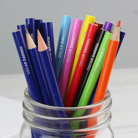 Personalised 20-Pencil Set with Wallet: 1 - Pens & Pencils By Gift Moments