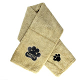 Personalised Microfibre Pet Towel with Paw Print: 7 - Pet Products By Gift Moments