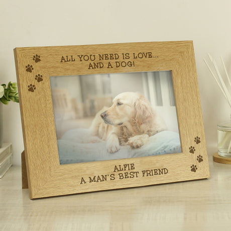 Personalised Pet 6x4 Photo Frame: 1 - Photo Frames By Gift Moments